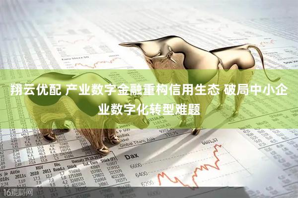 翔云优配 产业数字金融重构信用生态 破局中小企业数字化转型难题