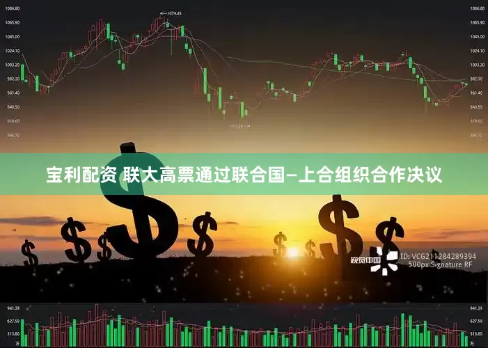 宝利配资 联大高票通过联合国—上合组织合作决议